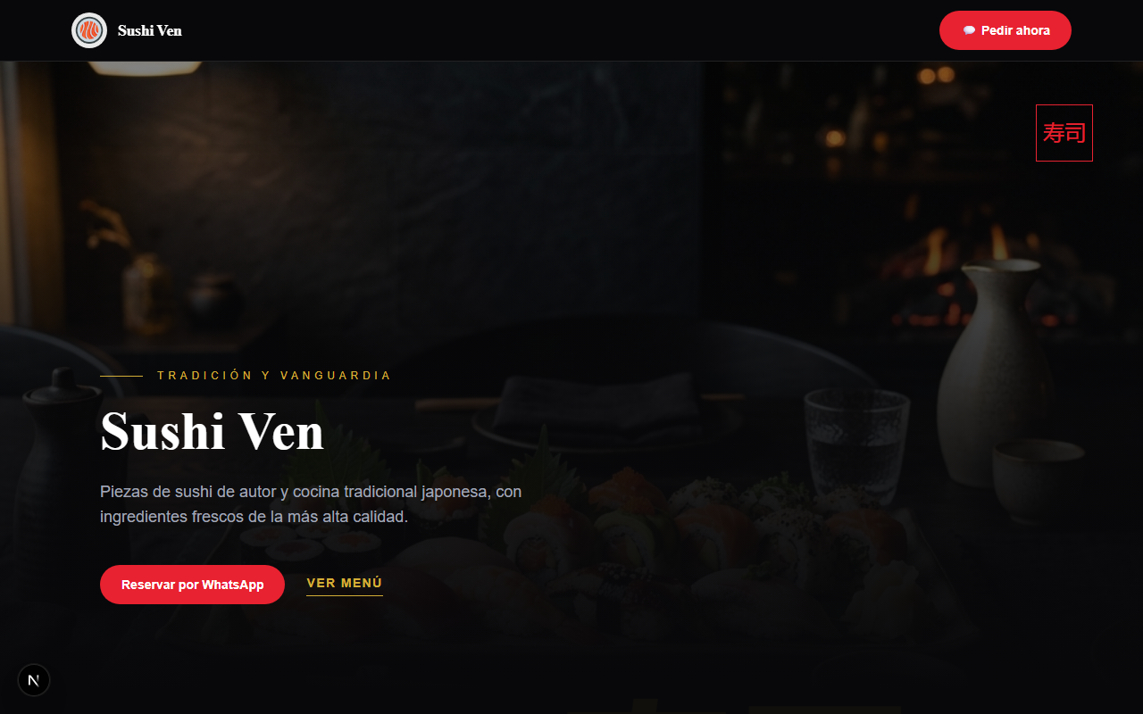 Sitio de Sushi Ven